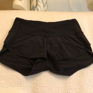 Lululemon Speed Shorts Size 2